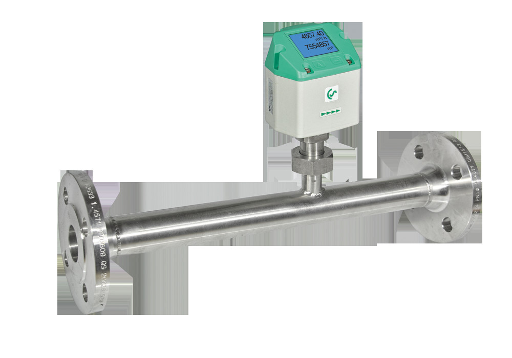 Digital Display CS Flow Meter VA500 / VA520 Inline Flowmeter For Compressed Air