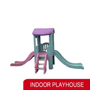 Wholesale Kids Kindergarten Park Indoor Outdoor Playhouse Plastic With Slide from china suppliers
