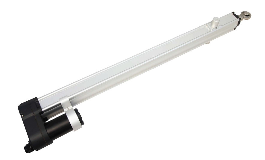 900mm stroke solar tracker linear actuator with 24v brush dc motor, long stroke linear actuator IP66