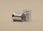 16.5mm Diameter Silver Aluminum Perfume Bottle Caps With Durable PP Inner