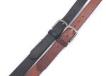 Classic Mens Casual Leather Belt With Anti - Silver Pin Buckle / All - Season