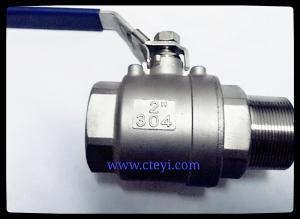 Wholesale Female / Male End Stainless Steel Ball Valves 1/4&quot; - 4&quot; Investment Casting Body from china suppliers