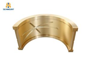 Wholesale 0.01mm Advanced CNC Machined C95500 Half Bearing from china suppliers
