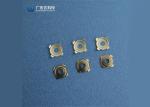 Stainless Steel SUS301 Tactile Metal Domes , 4 Leg Cross Click Domes With Hole
