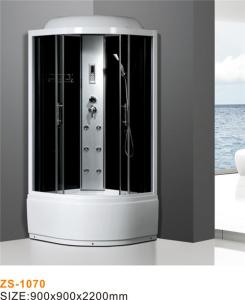 Wholesale Diamond White Steam Shower Bath Enclosure Easily Maintained Size 900*900*2200mm from china suppliers