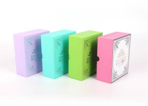 Wholesale Custom Logo Small Paper Jewelry Boxes Cardboard Recycled CMYK from china suppliers