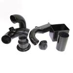 OEM carbon fiber car parts custom shaped carbon fiber exhaust tube