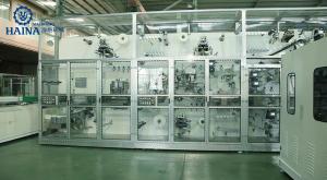 Wholesale 250 - 300KW Disposable Pampers T Shape Diaper Manufacturing Machine from china suppliers