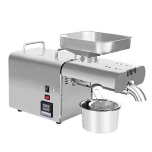 Wholesale Small Peanut Oil Press Machine High Oil Yield 3 - 5 Kg/H Capacity 1 Year Warranty from china suppliers