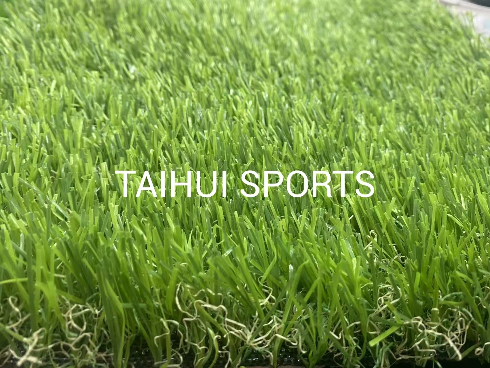 Soccer Field Plastic 40mm Artificial Grass PP And PE