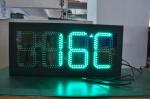 Outdoor 12 Inches GPS Digital LED Clock Display Outdoor 5000-8000cd/M2