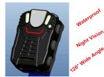 Battery Powered Police Officer Body Worn Cameras , Police Wearing Cameras