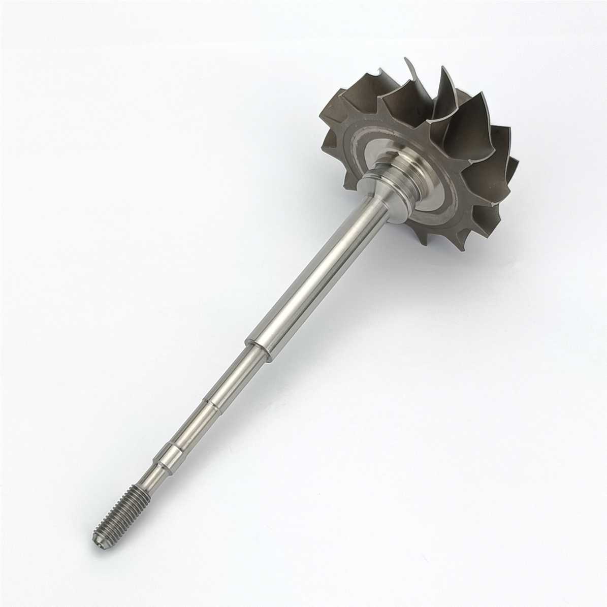 MS-TECH Turbo K04 Turbine Wheel Shaft 5304-120-5009 5304-120-5032 Ind50mm Exd44.5mm Blades12