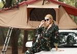 ABS Material Outdoor Camping Tent On Top Of Car , Car Roof Rack Tent Eco
