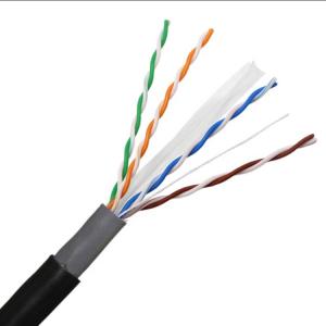 Wholesale 0.56mm Rj45 Cat6 LAN Cable , Underground Cat6 Cable Outdoor Waterproof from china suppliers