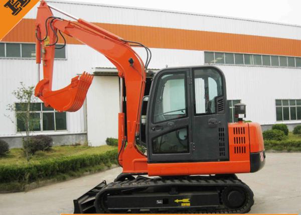 45.3KW Diesel Engine Heavy Equipment Excavator , Hydraulic Attachments