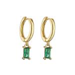 Zircon 18K Gold Jewelry Set Stainless Steel Gold Plated OEM ODM