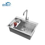 Handmade House Kitchen Sinks Single Bowl SUS304 Stainless Steel Kitchen Sinks