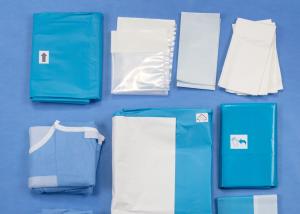 Wholesale Laparoscopy Abdominal Medical Procedure Packs Disposable Sterile Surgical Drapes from china suppliers