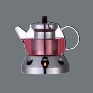 Wholesale Professional Stainless Steel Chemical Etching Glass Teapot For Tea Making from china suppliers