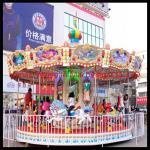 musement park rides fairground carousel horse for sale lived by children and