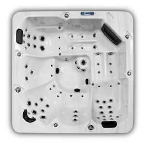 Wholesale 5 Person 3 Seats 2 Lounger Massage Hydrotherapy Hot Tube Spa Pool for Outdoor Comfort from china suppliers
