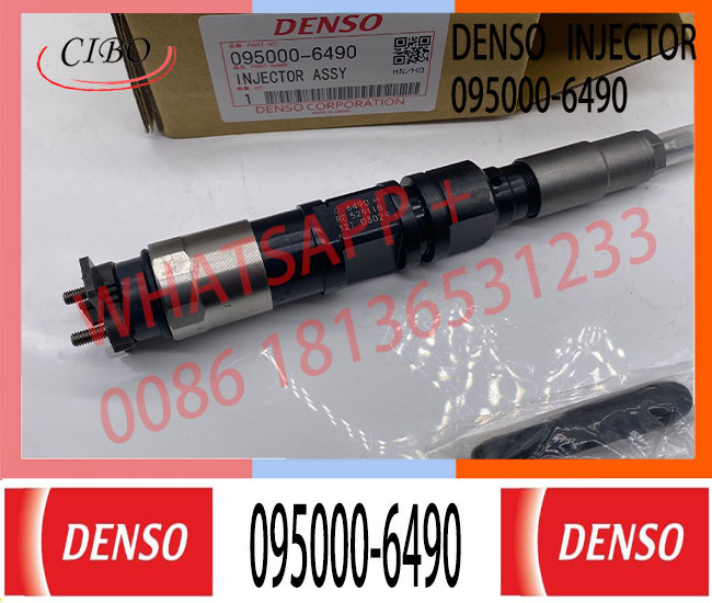 common rail injector 095000-6490 RE546781 RE524382 HPCR Engine 4045T, 6068T S350 fuel injector 095000-649
