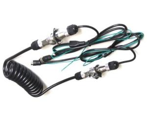 Wholesale Trailer Spring Coiled USB Cables Custom Automotive Wiring Harness from china suppliers