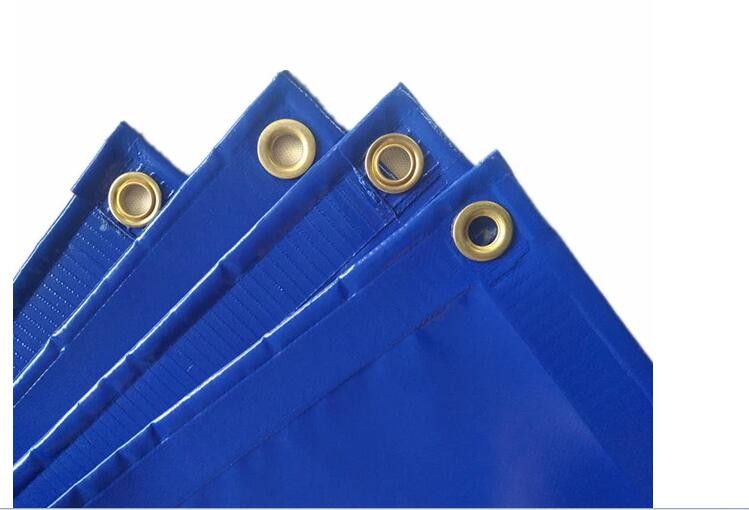 14 OZ Water Proof Glossy PVC Coated Tarpaulin Fabric For Boat Cover Or Truck Cover