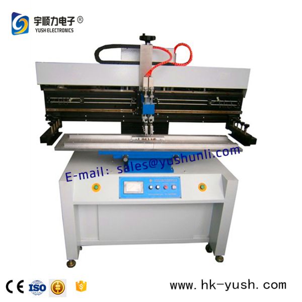 Semi-Automatic SMT PCB Solder Paste Printer front view