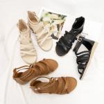 BS049 Amazon Bohemian Sandals Women New Large Size Women'S Shoes 41-43 Summer
