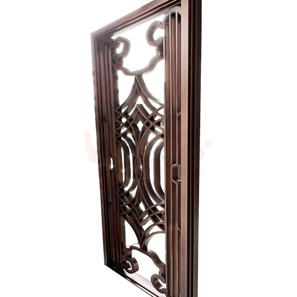 Red Bronze Hairline Surface Inox Stainless Steel Sheet Dividers 304l Room