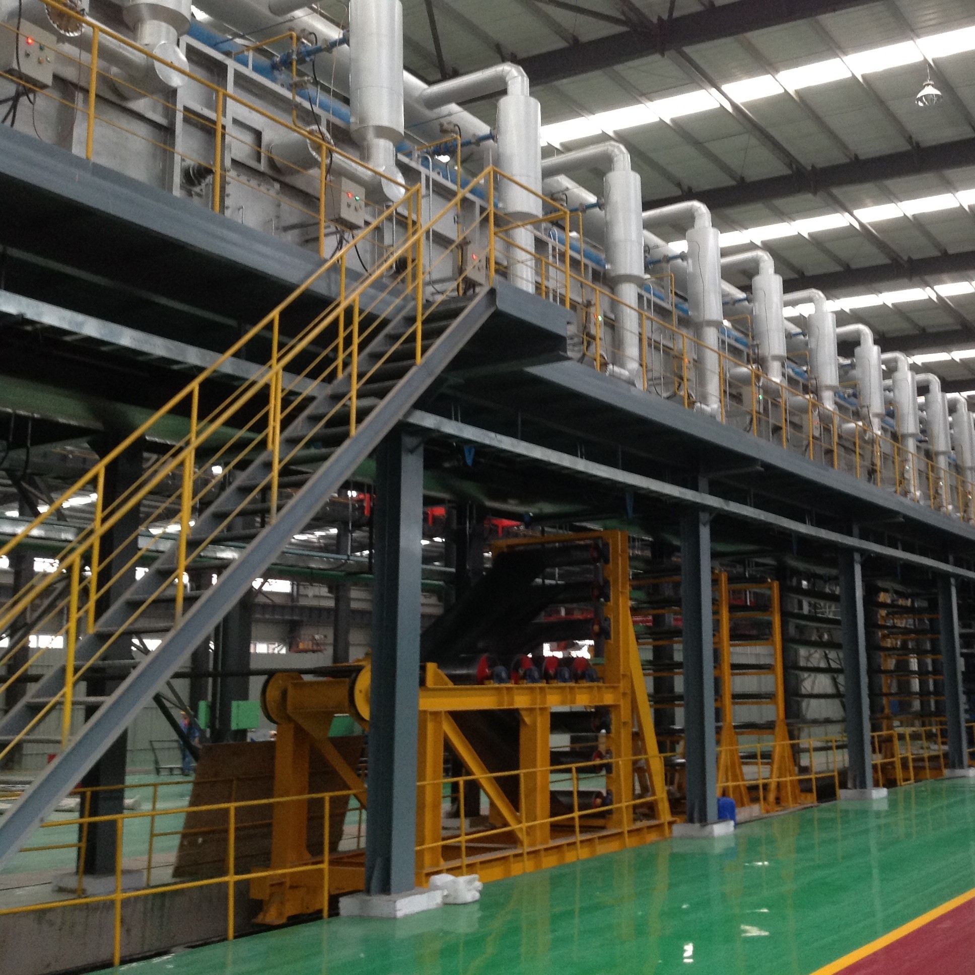 Hot Dip Galvanizing Equipment Line 2.0-3.0mm 450mm 120000TPY Steel Metal