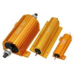 25W 50W 75W 100W 150W 200W 300W 500W 1000W High Power Resistor Gold Aluminum