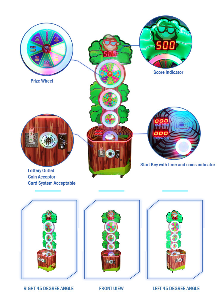 Lucky Tree Prize Machine Games Roulette Games Arcade Games for Gaming Room