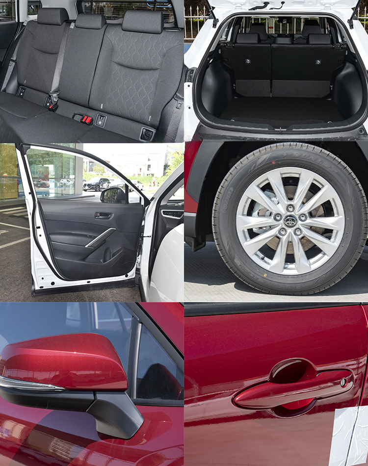 2024 Toyota Corolla Cross Hybrid 2.0L SUV FWD 5 Seats Luxury High Speed Gasoline Car Made in with Torsion Beam Suspension