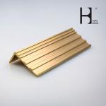 C2680 Stair Edge Nosing Trim , Anti Corroison Brass Metal Stair Nosing