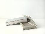 Cosmetic 2 Hole Empty Eyeshadow Palette Greyboard Cheek Palette