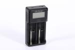 18650 / 18350 2 Bay Battery Charger Li - Ion 1000mAh With 50Hz-60Hz Frequency