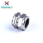 Metric Thread Stainless Steel Cable Gland , Explosion Proof Cable Gland Water