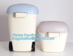 Pet Food Storage Container - 8 Quart Capacity Bird Seed Container & Dog Food