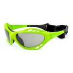 Green Color Watersports Sunglasses Black Rubber Nose Pad Customized Logo
