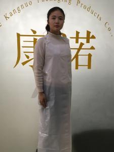 Wholesale Disposable Polyethylene Aprons / Disposable Adult Aprons Embossed Textured Surface from china suppliers