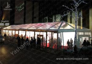 Wholesale Clear Top / Wall Cover Hard Aluminum Alloy Frame Wedding Tent Water Resistant from china suppliers