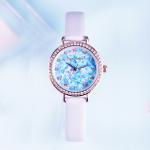 Green 3ATM Ladies Wrist Watch Leather Strap