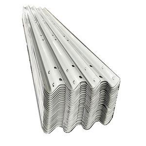 Wholesale Q355 Guardrail Steel Security W Beam Guardrail Traffic Crash Barrier from china suppliers