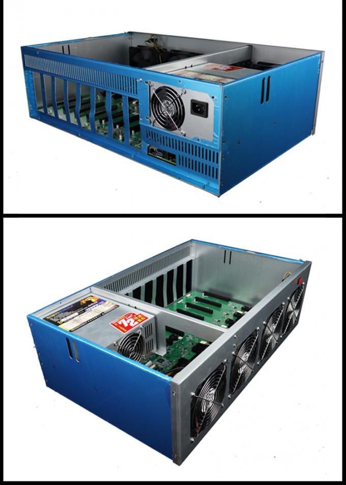 Ethereum 8pcs GPU Mining Rig Machine with 4GB DDR3 Notebook 8