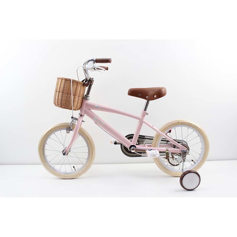 Kids Single Speed Carbon Steel Childrens Training Wheel Bike With Pneumatic Tires