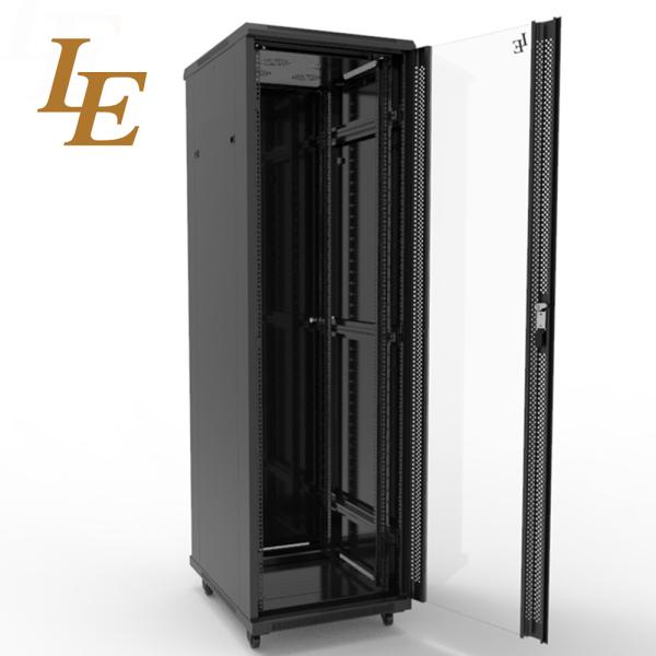 37U 42U 19" Tempered Glass Door Network Cabinet Server Rack Rack Mount Server 19
