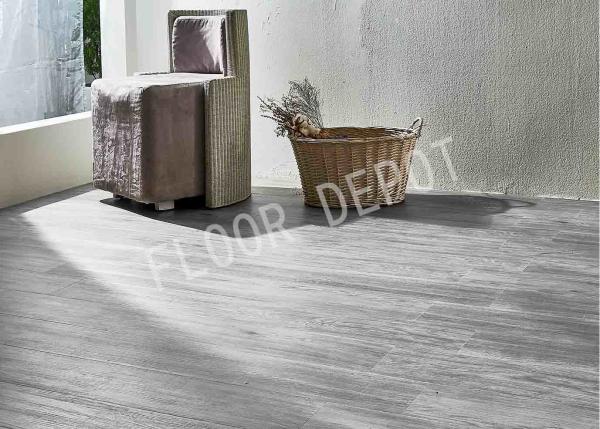 5mm Thickness PVC Commercial Office Flooring Vinyl Tile With UV Coating Click